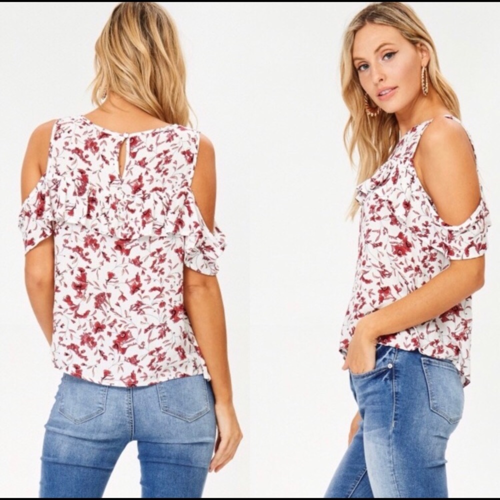 Open shoulder top - Picture 3 of 4